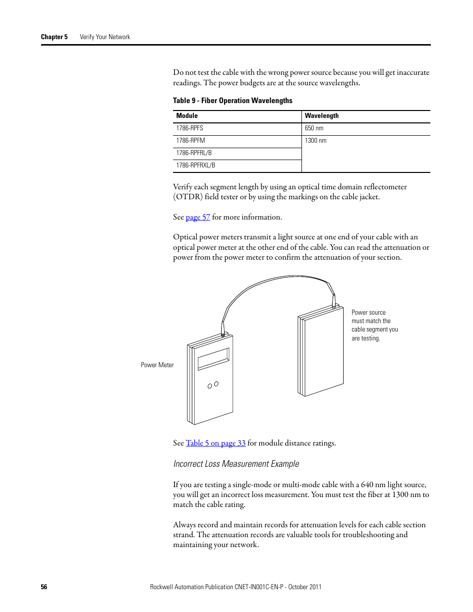 Rockwell Automation 1786-series ControlNet Fiber Media Planning and Installation Guide User Manual | Page 56 / 88