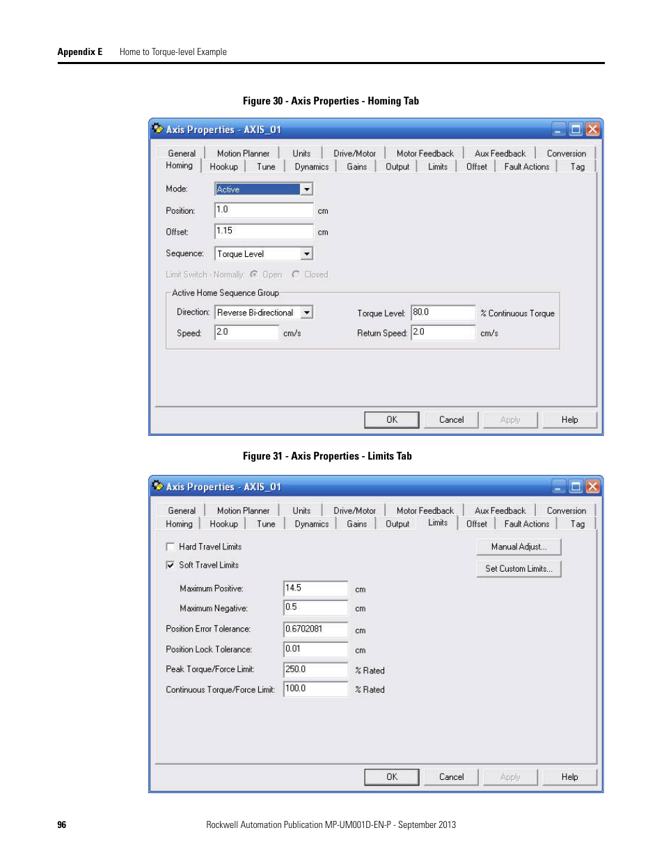 Rockwell Automation MPAS Integrated Linear Stages User Manual | Page 96 / 112
