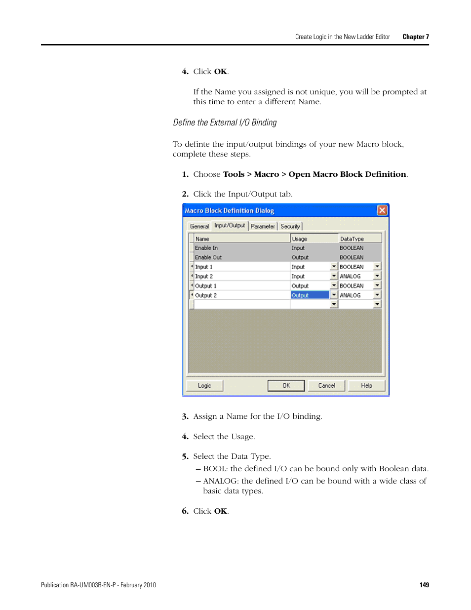 Rockwell Automation DeviceLogix System User Manual User Manual | Page 149 / 209