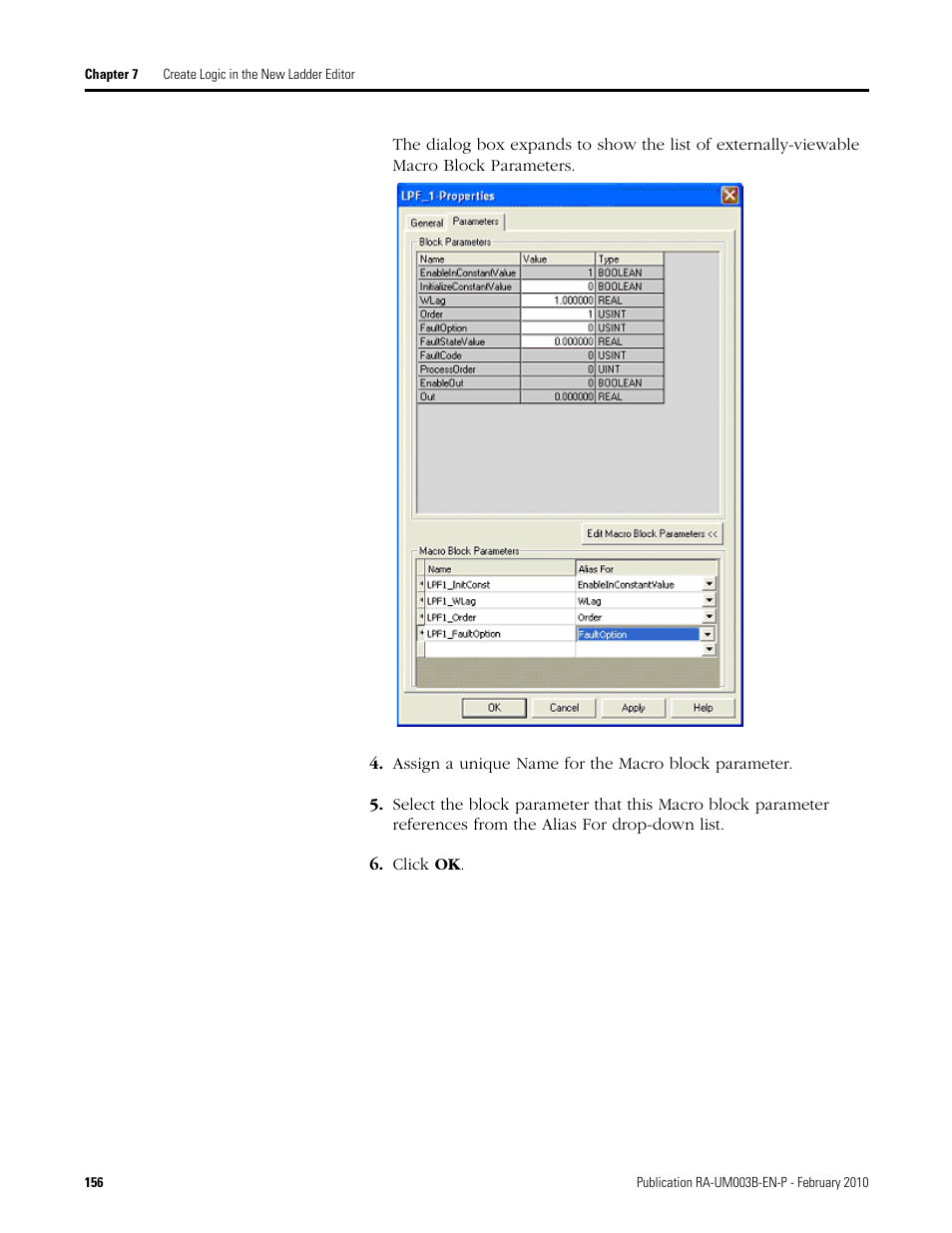 Rockwell Automation DeviceLogix System User Manual User Manual | Page 156 / 209