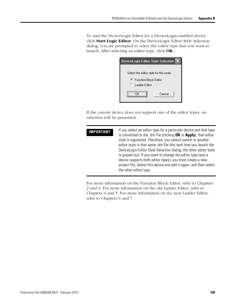 Rockwell Automation DeviceLogix System User Manual User Manual | Page 199 / 209