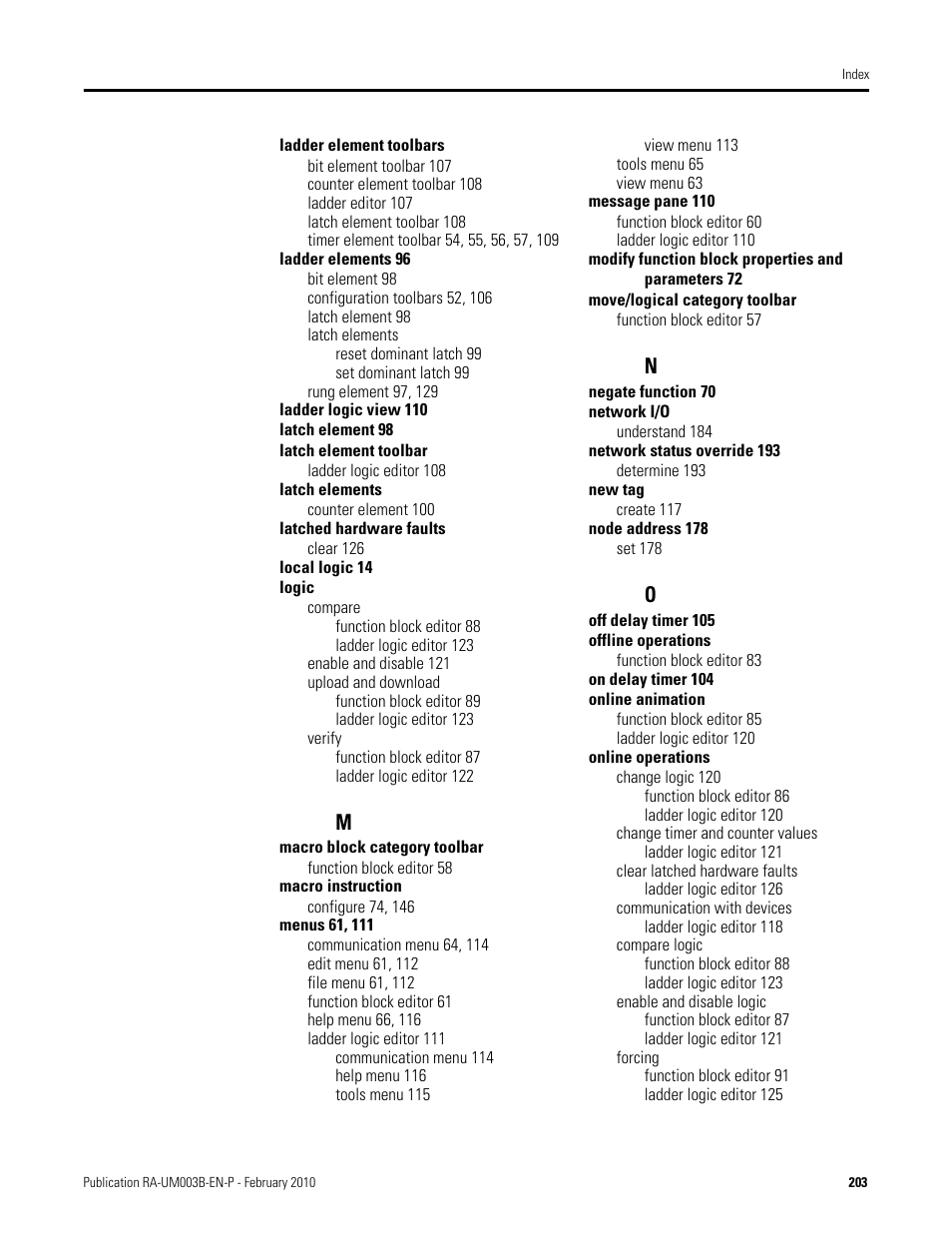 Rockwell Automation DeviceLogix System User Manual User Manual | Page 203 / 209