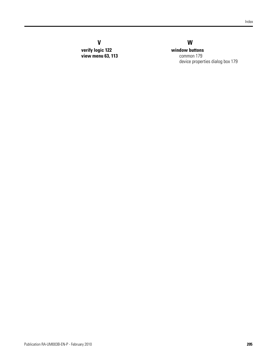 Rockwell Automation DeviceLogix System User Manual User Manual | Page 205 / 209