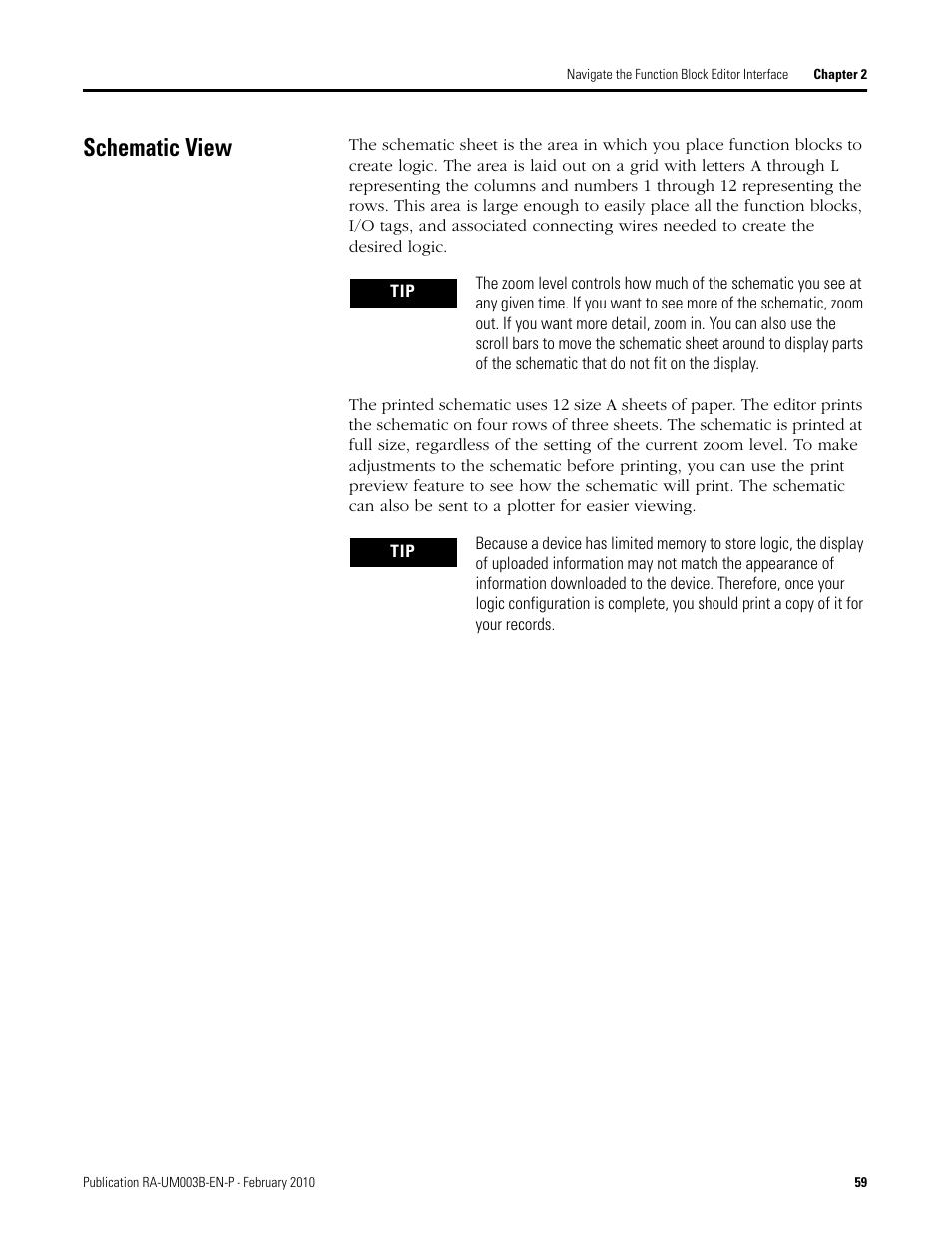 Schematic view | Rockwell Automation DeviceLogix System User Manual User Manual | Page 59 / 209