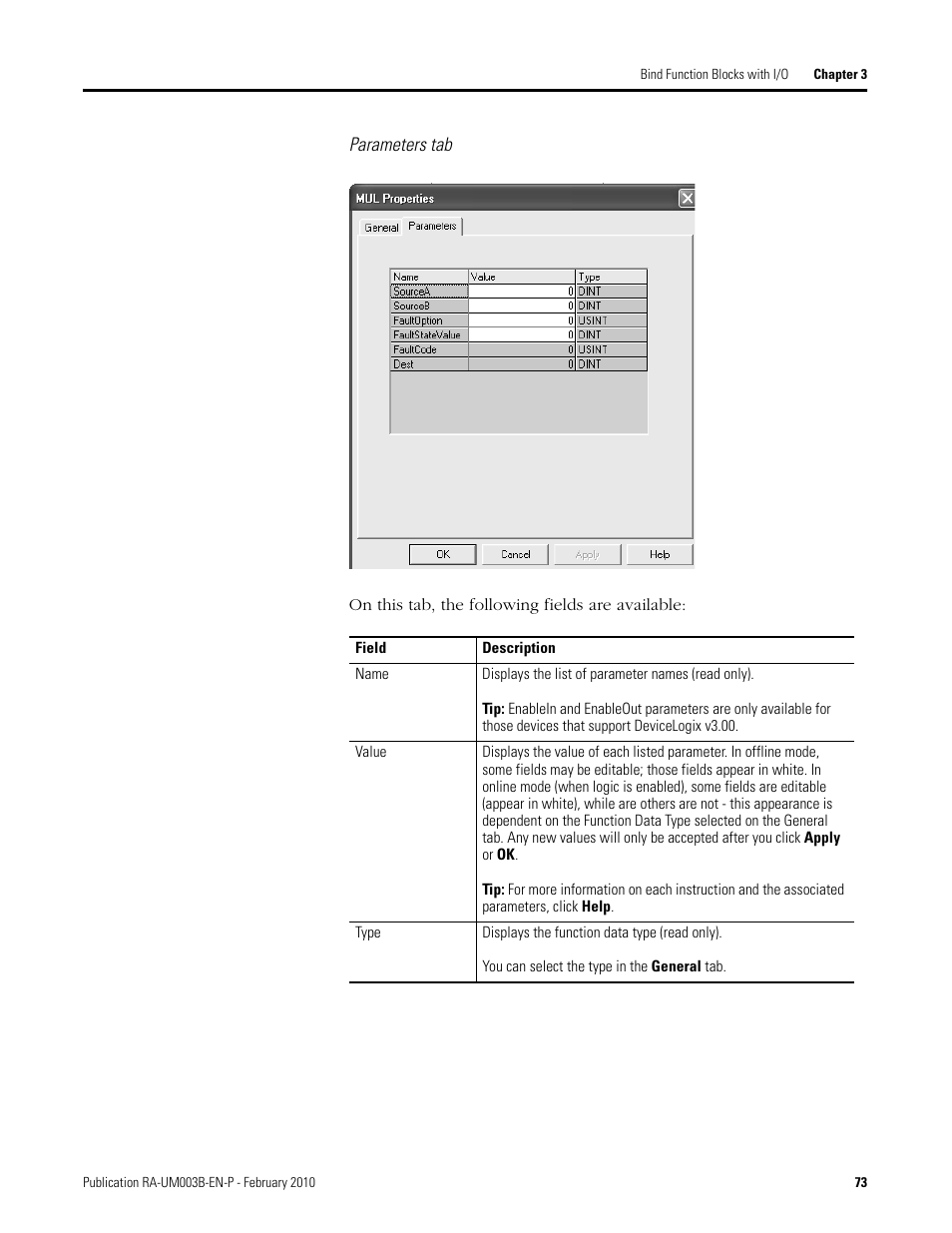 Rockwell Automation DeviceLogix System User Manual User Manual | Page 73 / 209