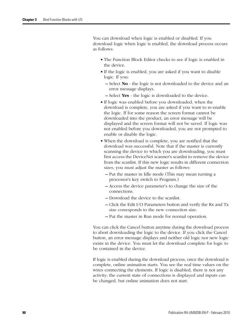 Rockwell Automation DeviceLogix System User Manual User Manual | Page 90 / 209