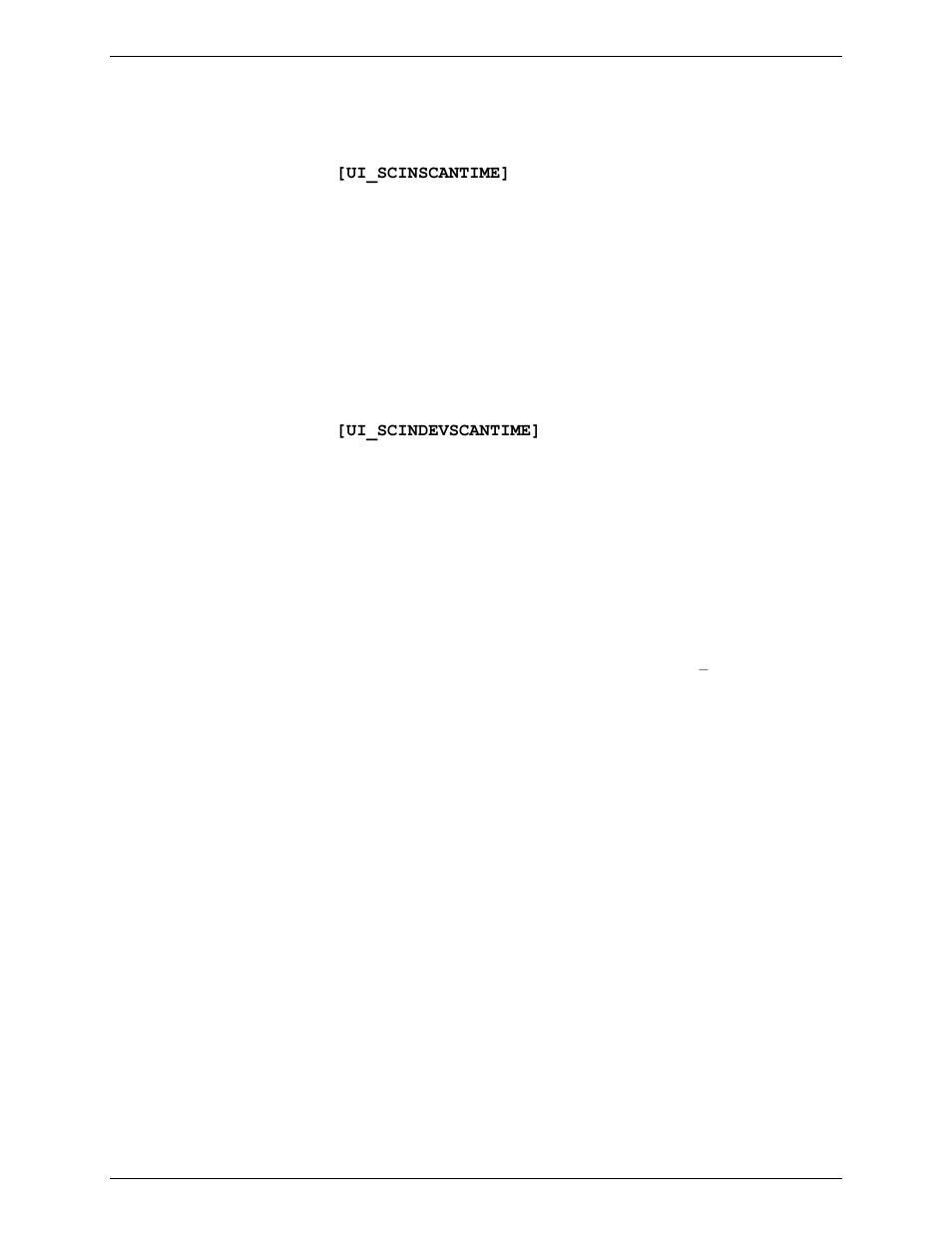 Scan class scan time, Scan class input device scan time | Rockwell Automation FactoryTalk Historian SE 3.0 UniInt Interface User Guide User Manual | Page 54 / 108