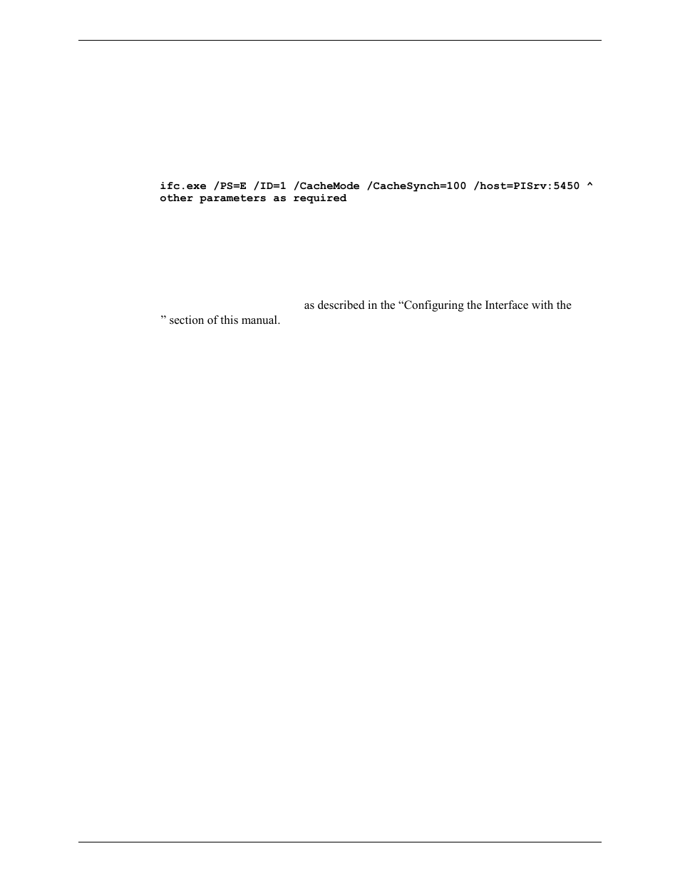 Sample interface startup files, Icu configuration | Rockwell Automation FactoryTalk Historian SE 3.0 UniInt Interface User Guide User Manual | Page 61 / 108