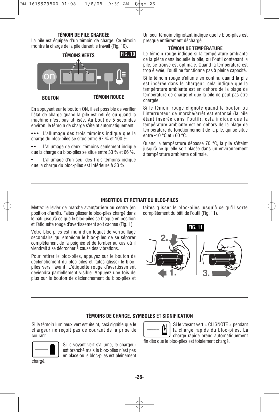 Bosch Compact Rotary Hammer 11536C User Manual | Page 26 / 44