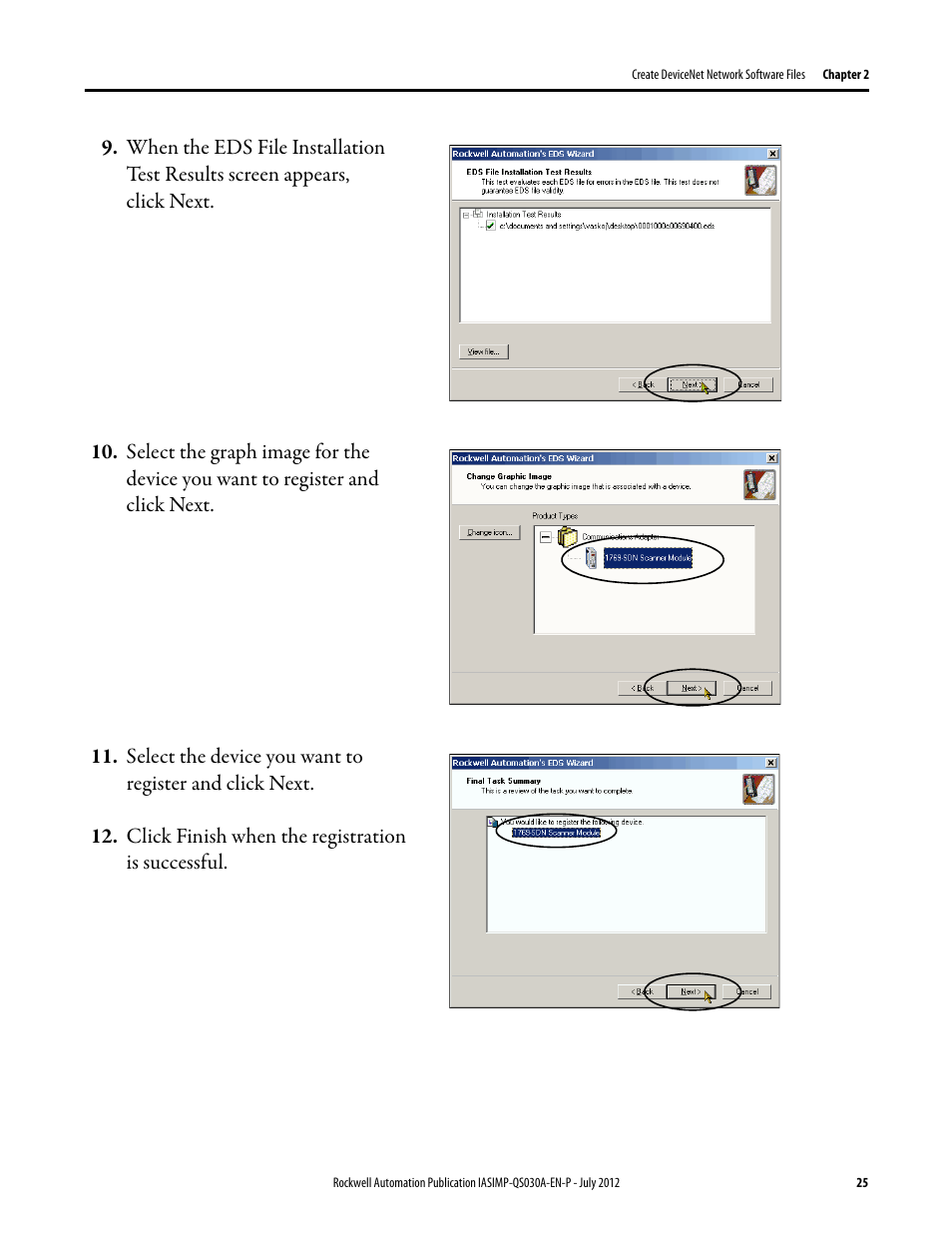 Rockwell Automation Logix5000 Control Systems: Connect a PowerFlex 70 Drive over DeviceNet Quick Start User Manual | Page 25 / 54