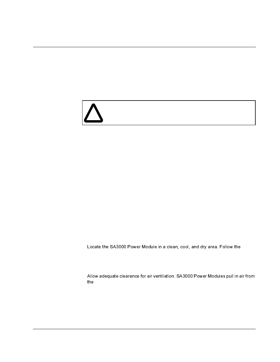 Hapter, Installation guidelines | Rockwell Automation SA3000 High Power Modules User Manual | Page 25 / 72