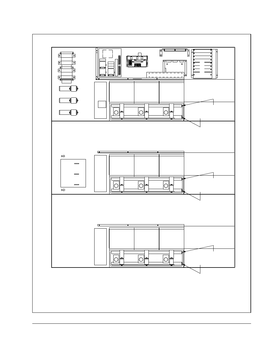 Power module a, Pow er mod ule c power m o dule b | Rockwell Automation SA3000 High Power Modules User Manual | Page 35 / 72