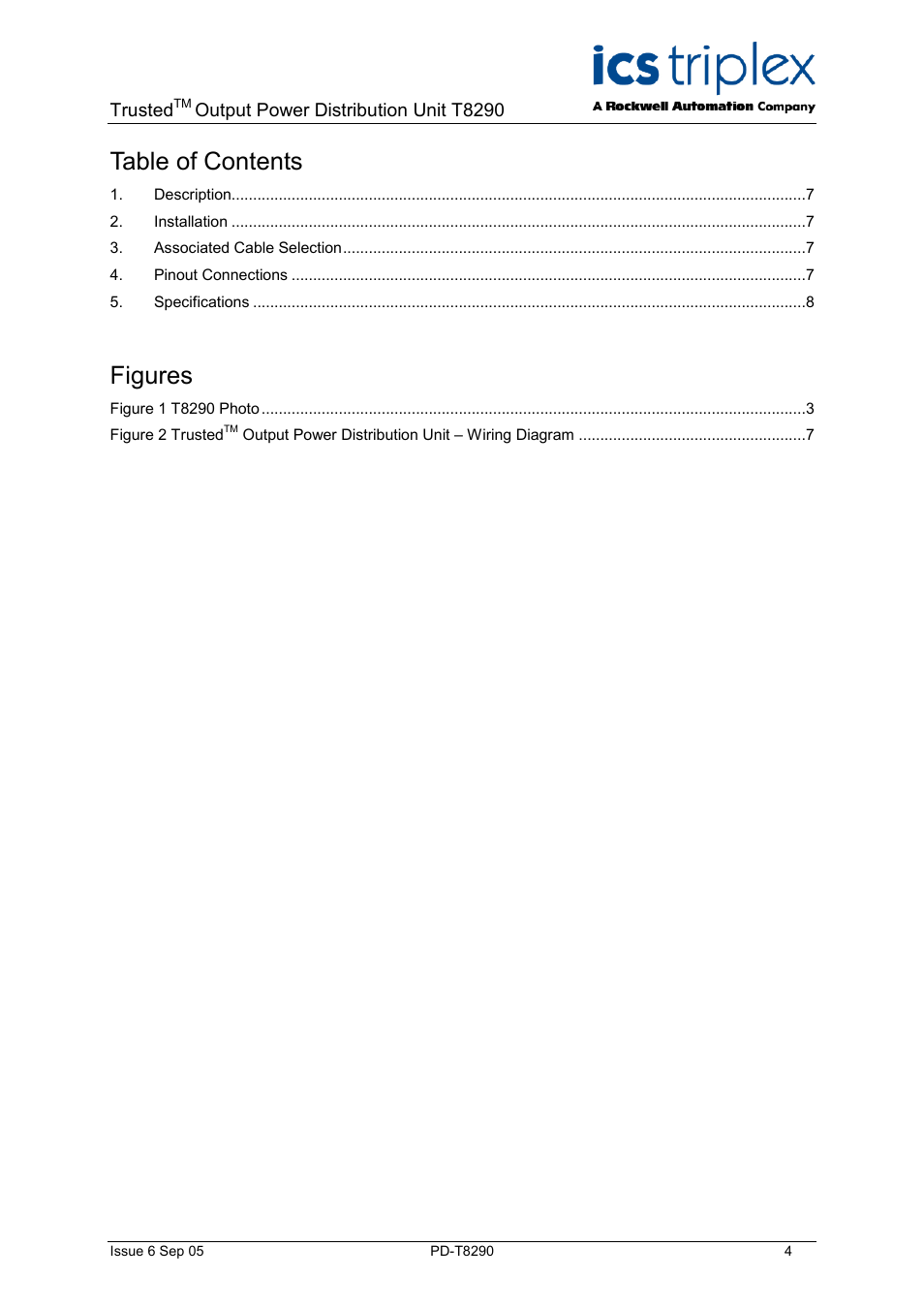 Rockwell Automation T8290 Trusted Output Power Distribution Unit User Manual | Page 4 / 10