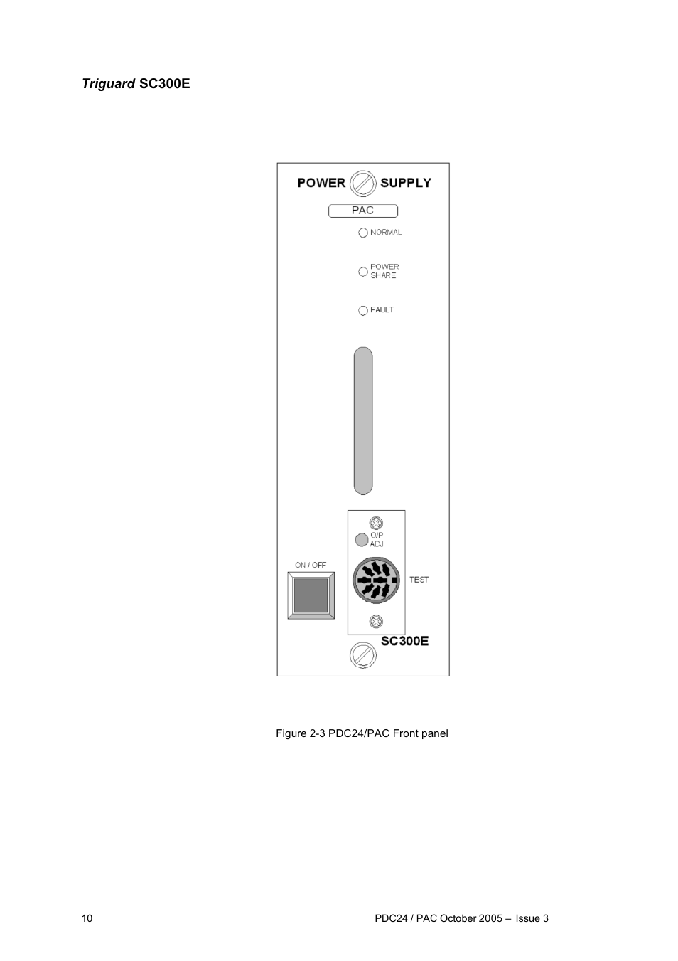 Triguard sc300e | Rockwell Automation PDC24 / PAC Chassis Power Supplies User Manual | Page 10 / 13