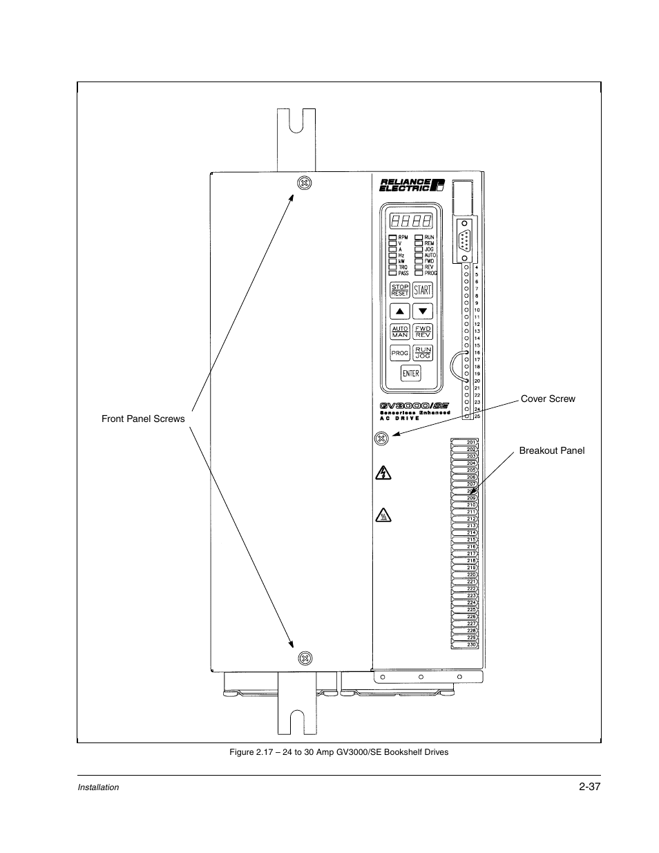 Rockwell Automation GV3000/SE AC Drive ControlNet Network Communication Board, M/N 2CN3000 User Manual | Page 49 / 108
