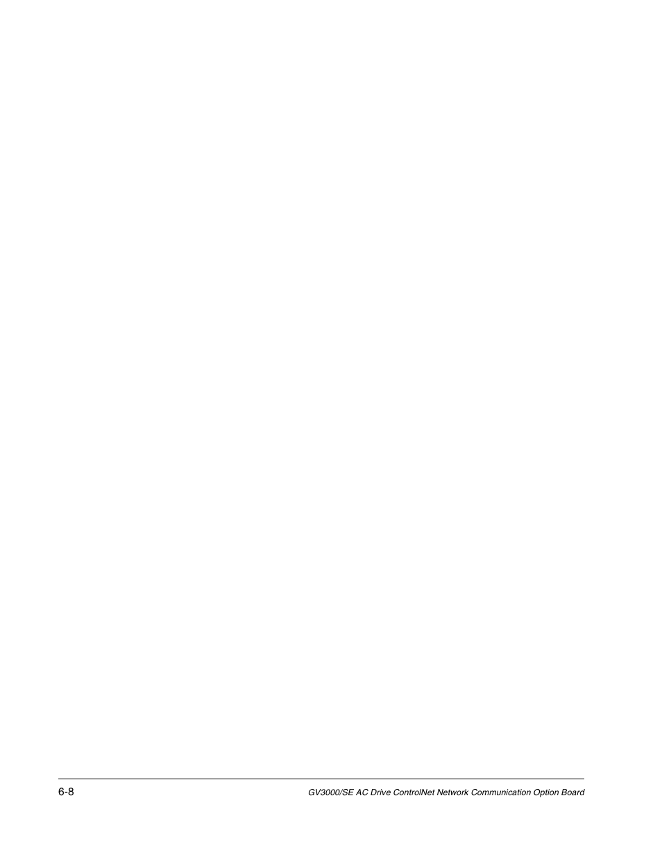Rockwell Automation GV3000/SE AC Drive ControlNet Network Communication Board, M/N 2CN3000 User Manual | Page 90 / 108