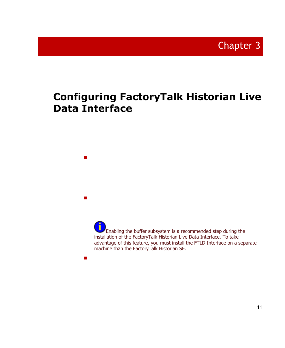 Chapter 3 | Rockwell Automation FactoryTalk Historian SE 3.0 Live Data Interface User Guide User Manual | Page 17 / 62