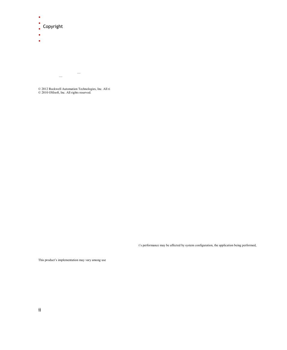 Rockwell Automation FactoryTalk Historian SE 3.0 Live Data Interface User Guide User Manual | Page 2 / 62