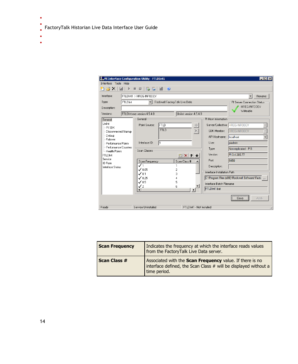 Click apply | Rockwell Automation FactoryTalk Historian SE 3.0 Live Data Interface User Guide User Manual | Page 20 / 62