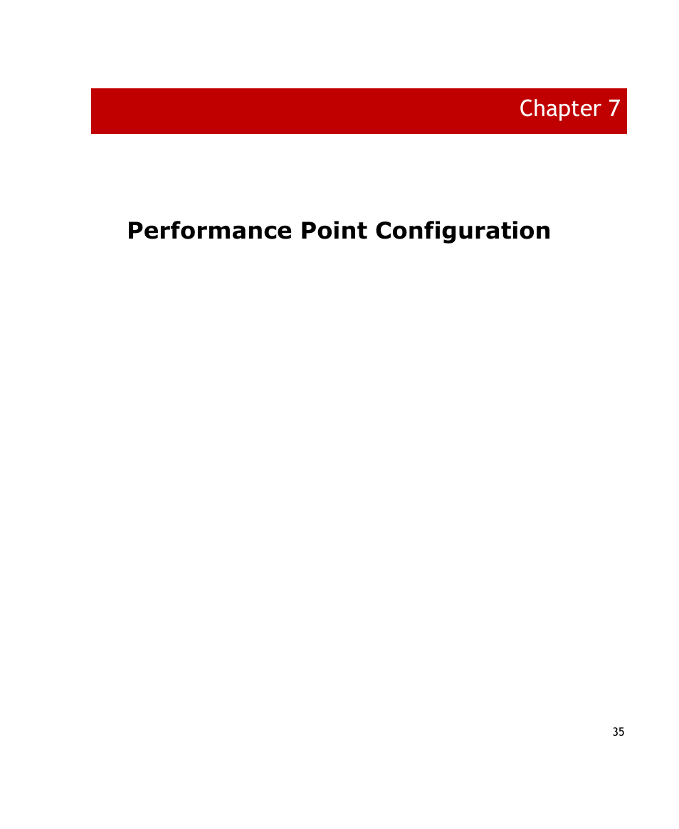 Performance point configuration, Chapter 7 | Rockwell Automation FactoryTalk Historian SE 3.0 Live Data Interface User Guide User Manual | Page 41 / 62