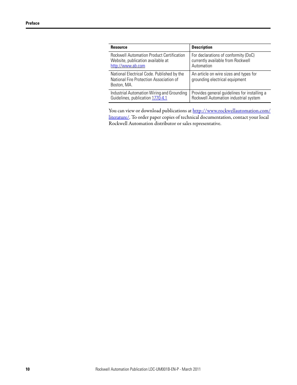 Rockwell Automation LDC Iron Core Linear Servo Motors User Manual | Page 10 / 98