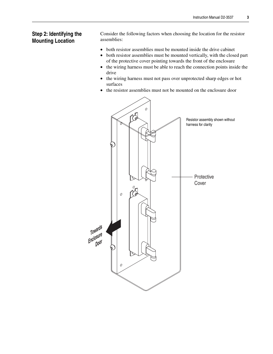 Rockwell Automation LiquiFlo 1.0 and 1.5 External Bus Resistor Kit (1200 Amp) User Manual | Page 3 / 16