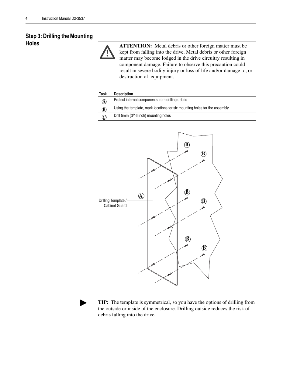Rockwell Automation LiquiFlo 1.0 and 1.5 External Bus Resistor Kit (1200 Amp) User Manual | Page 4 / 16