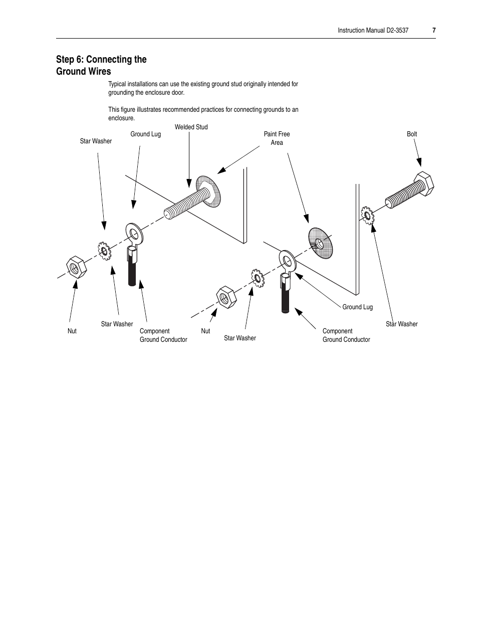 Rockwell Automation LiquiFlo 1.0 and 1.5 External Bus Resistor Kit (1200 Amp) User Manual | Page 7 / 16