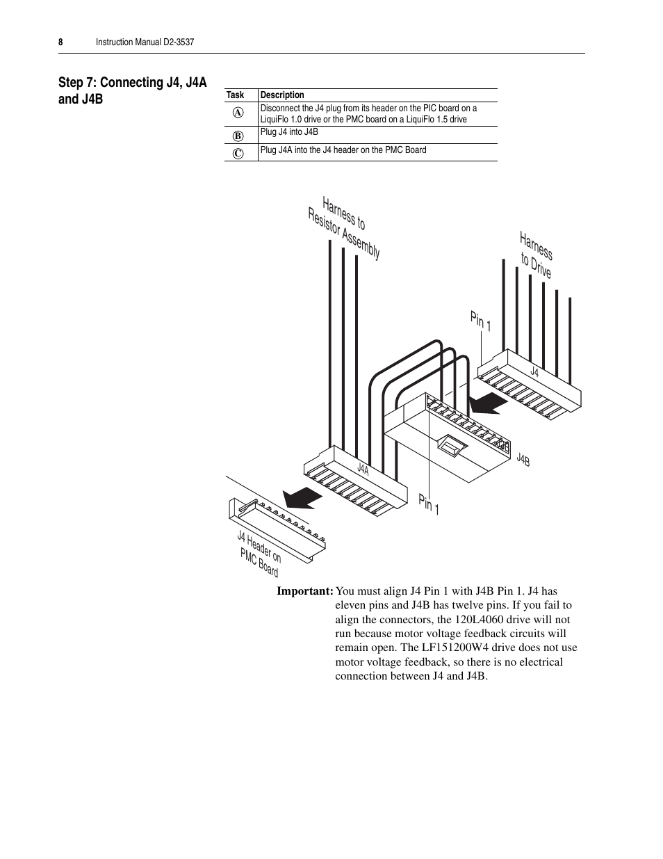 Rockwell Automation LiquiFlo 1.0 and 1.5 External Bus Resistor Kit (1200 Amp) User Manual | Page 8 / 16