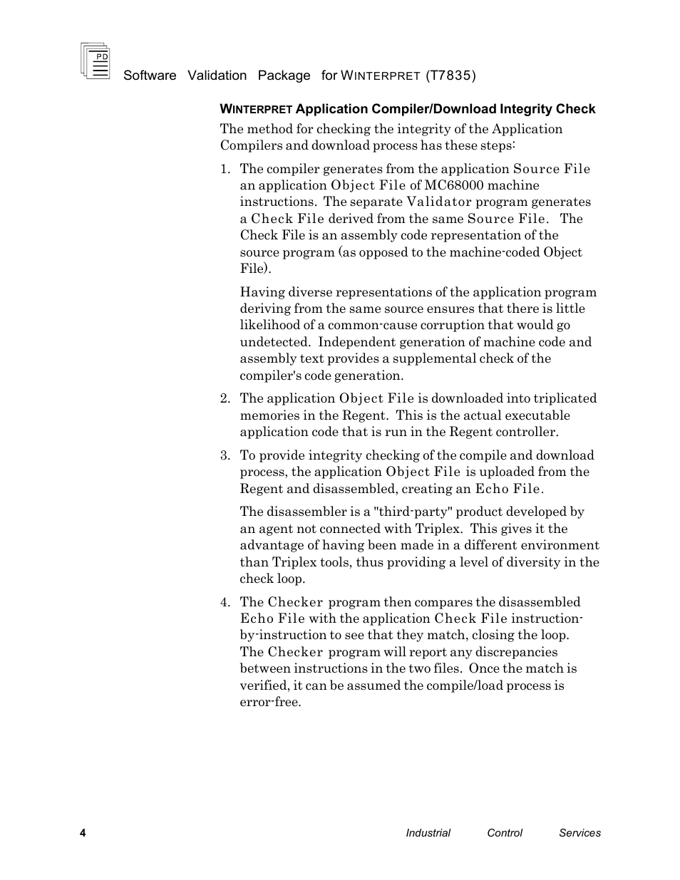 Rockwell Automation T7835 ICS Regent+Plus Software Validation Package for Winternet User Manual | Page 4 / 14