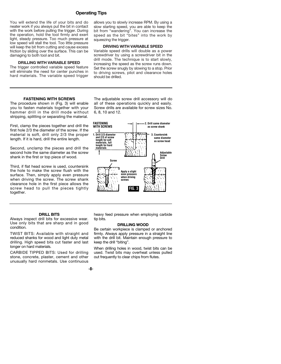 Bosch 1194AVSR User Manual | Page 8 / 32