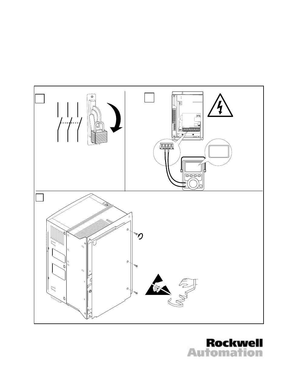 Rockwell Automation SP600 Internal Dynamic Brake Kits User Manual | 4 pages