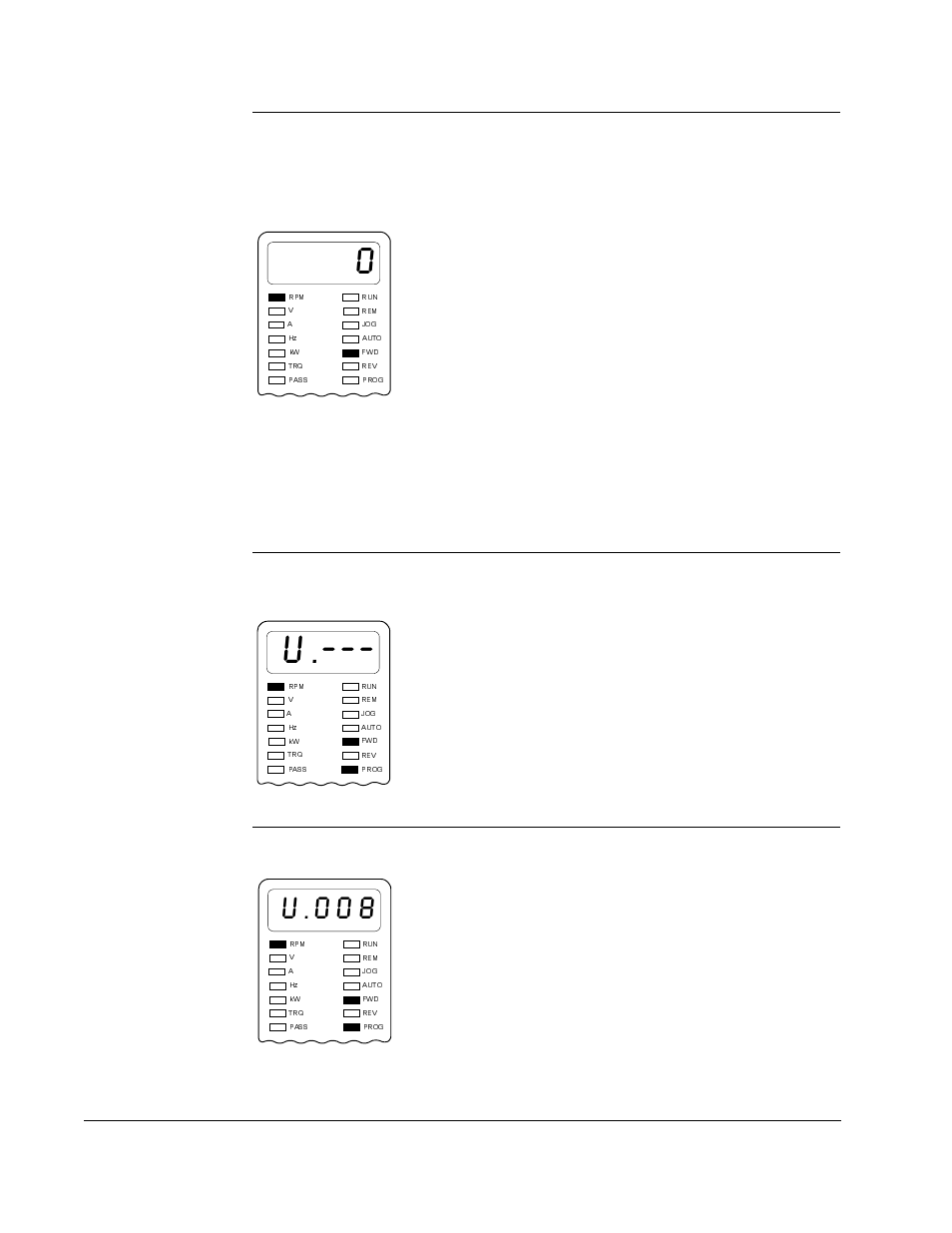 U.006 - magnetizing current, U.008 - torque self-tune enable (reset to off) | Rockwell Automation GV3000/SE AC Gen. Purpose & Vector Bookshelf Drive Start-Up and Reference Manual User Manual | Page 68 / 230