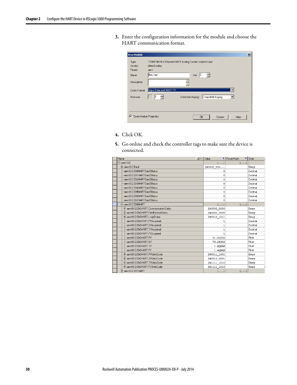 Rockwell Automation 1734sc-IE4CH E+H Instruments via HART to PlantPAx User Manual User Manual | Page 30 / 160