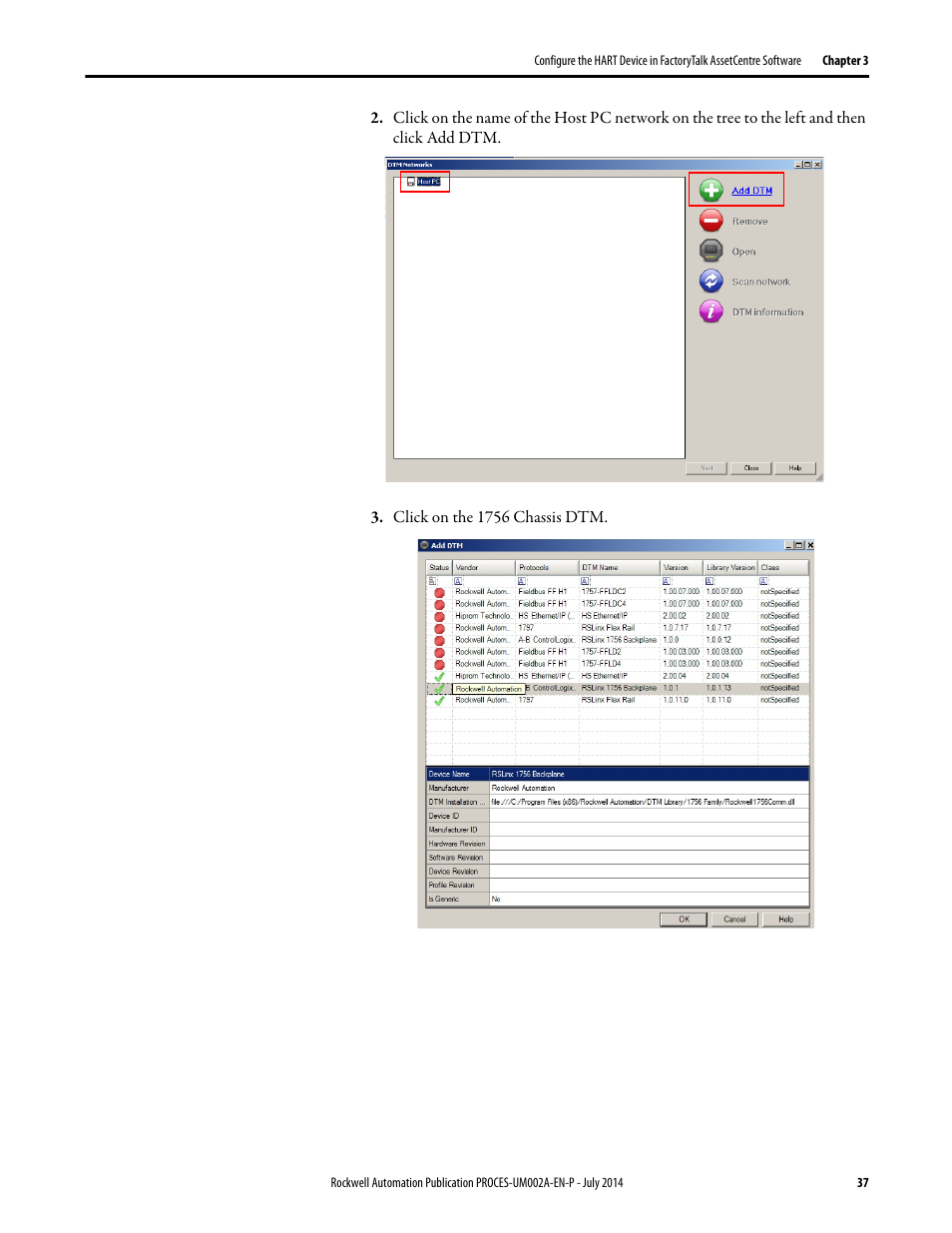 Rockwell Automation 1734sc-IE4CH E+H Instruments via HART to PlantPAx User Manual User Manual | Page 37 / 160