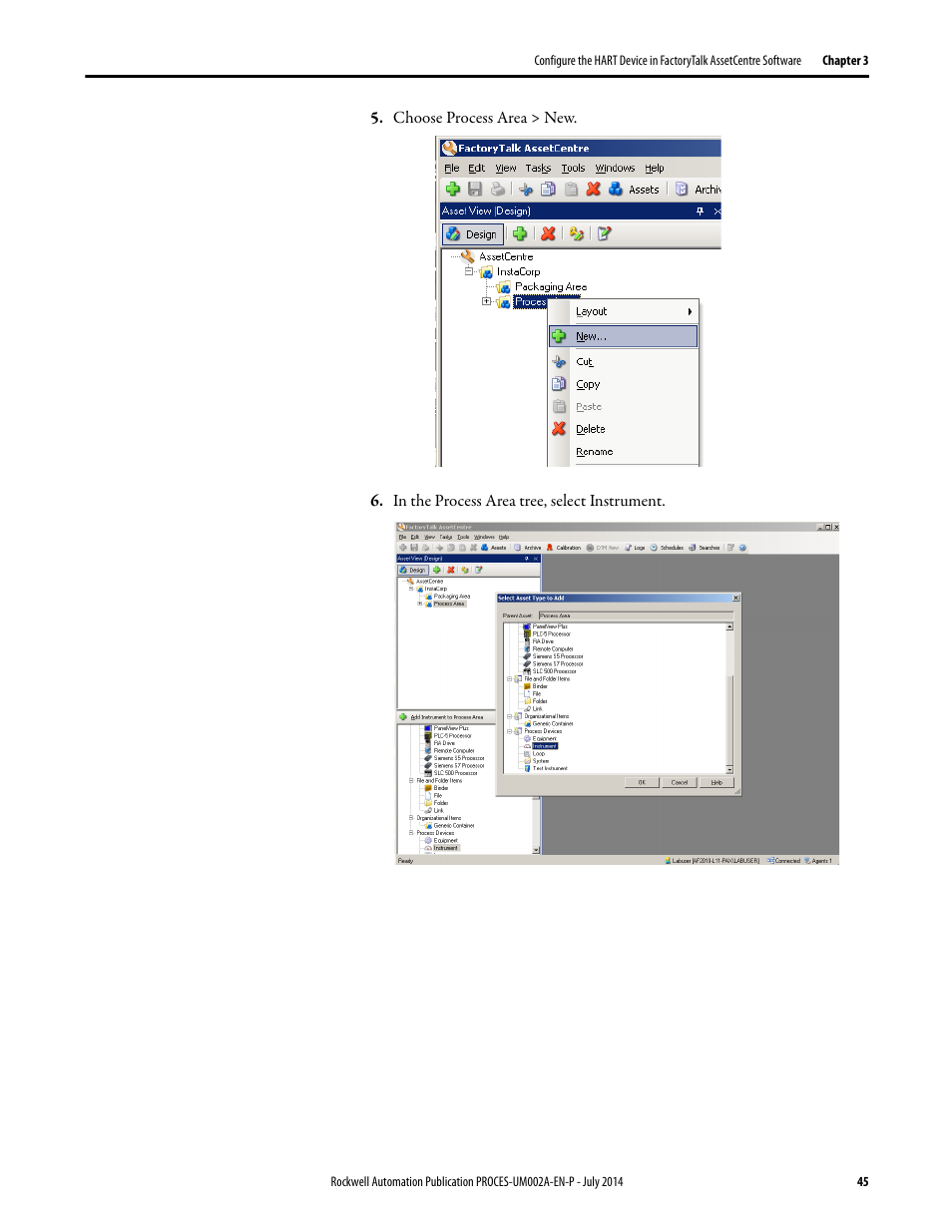 Rockwell Automation 1734sc-IE4CH E+H Instruments via HART to PlantPAx User Manual User Manual | Page 45 / 160