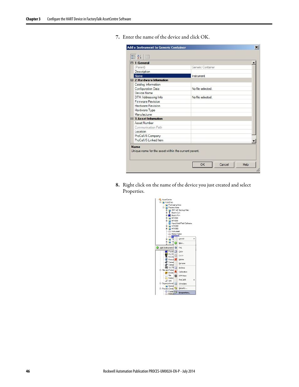 Rockwell Automation 1734sc-IE4CH E+H Instruments via HART to PlantPAx User Manual User Manual | Page 46 / 160