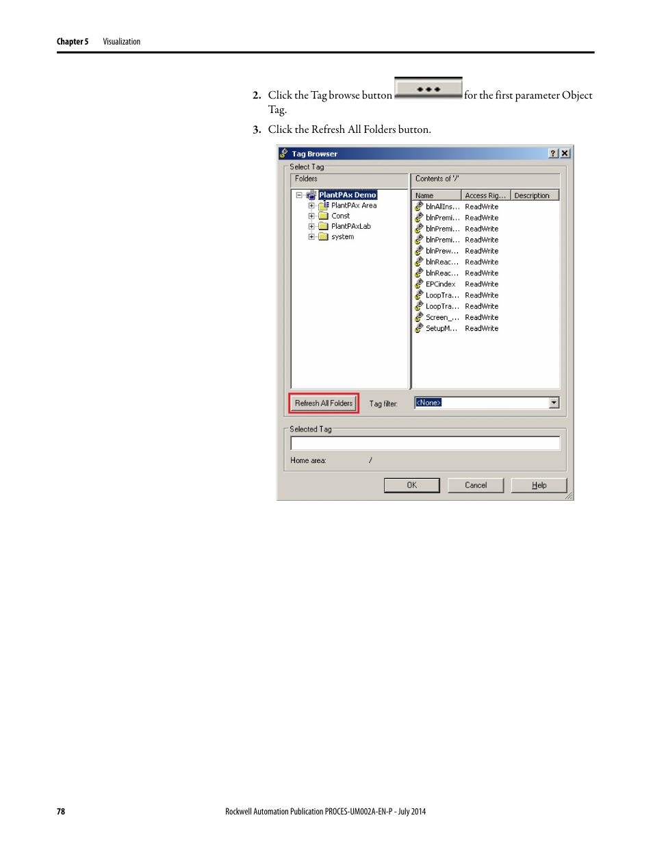 Rockwell Automation 1734sc-IE4CH E+H Instruments via HART to PlantPAx User Manual User Manual | Page 78 / 160