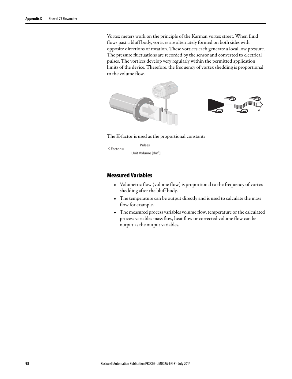 Measured variables | Rockwell Automation 1734sc-IE4CH E+H Instruments via HART to PlantPAx User Manual User Manual | Page 98 / 160