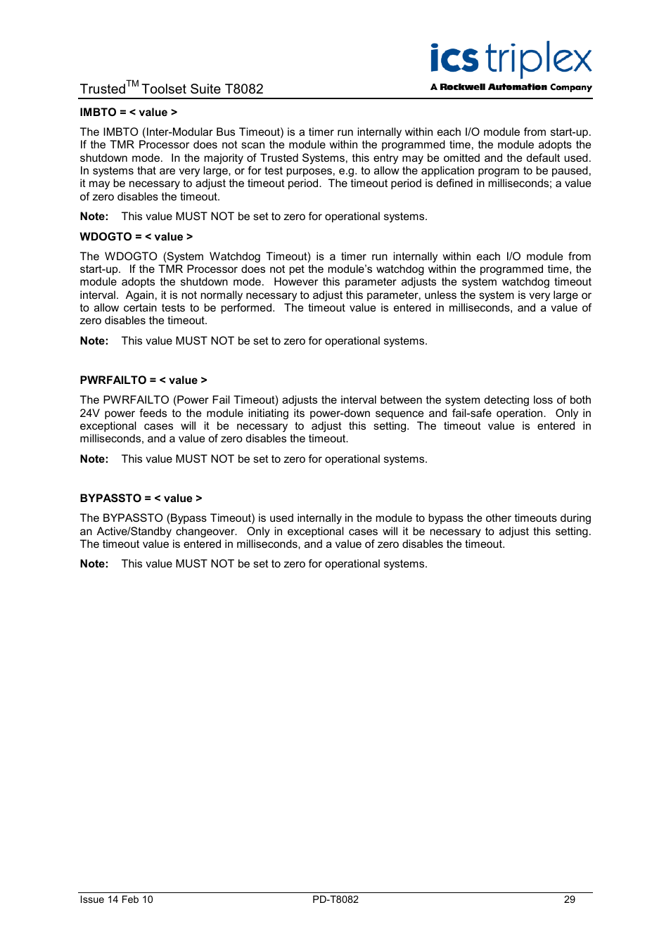 Trusted, Toolset suite t8082 | Rockwell Automation T8082 Trusted Toolset Suite User Manual | Page 29 / 82