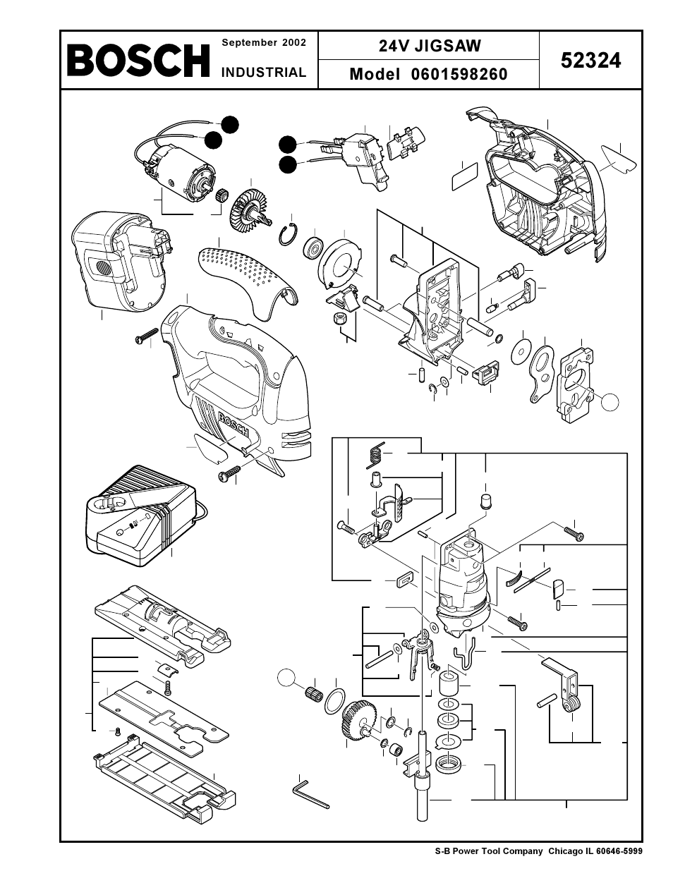 Bosch 0601598260 User Manual | 2 pages