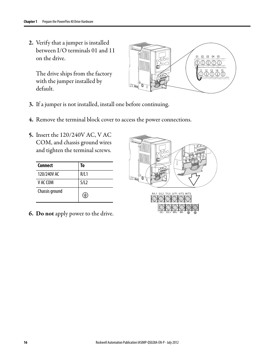 Rockwell Automation Logix5000 Control Systems: Connect PowerFlex 40 Drive over DeviceNet Quick Start User Manual | Page 16 / 54