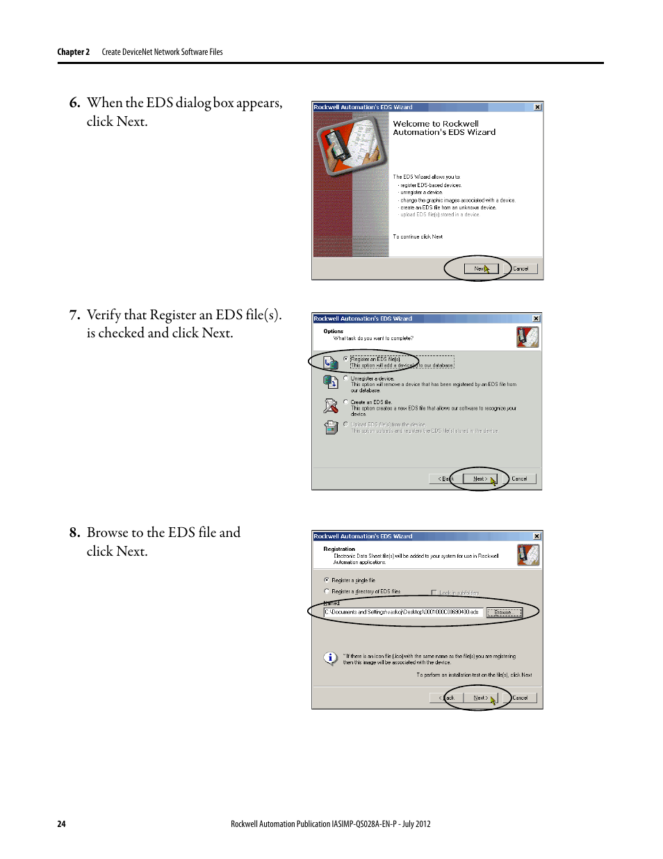 Rockwell Automation Logix5000 Control Systems: Connect PowerFlex 40 Drive over DeviceNet Quick Start User Manual | Page 24 / 54