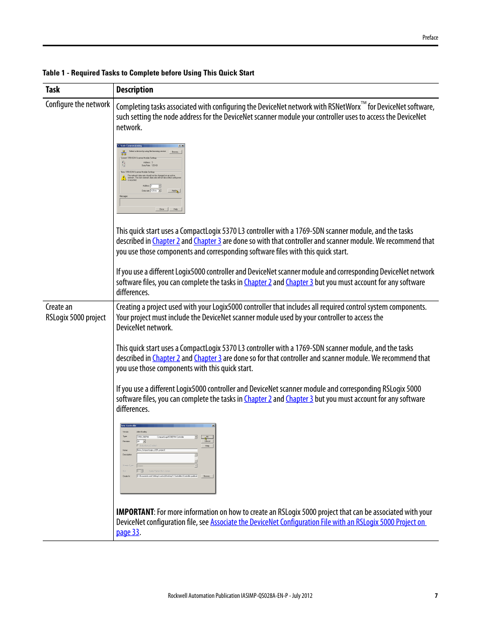 Rockwell Automation Logix5000 Control Systems: Connect PowerFlex 40 Drive over DeviceNet Quick Start User Manual | Page 7 / 54