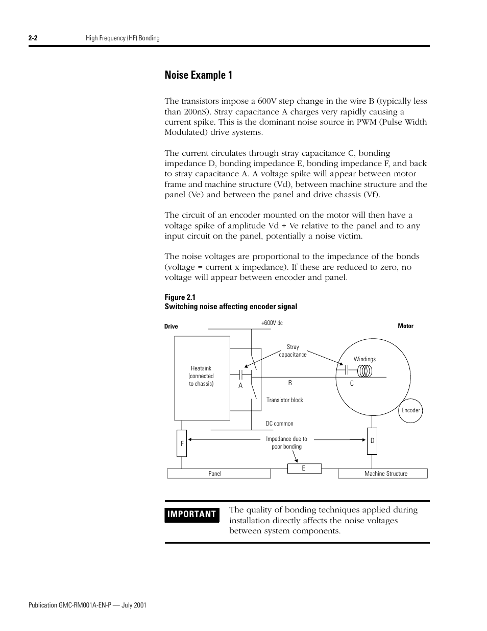 Noise example 1, Noise example 1 -2 | Rockwell Automation System Design for the Control of Electrical Noise User Manual | Page 20 / 127