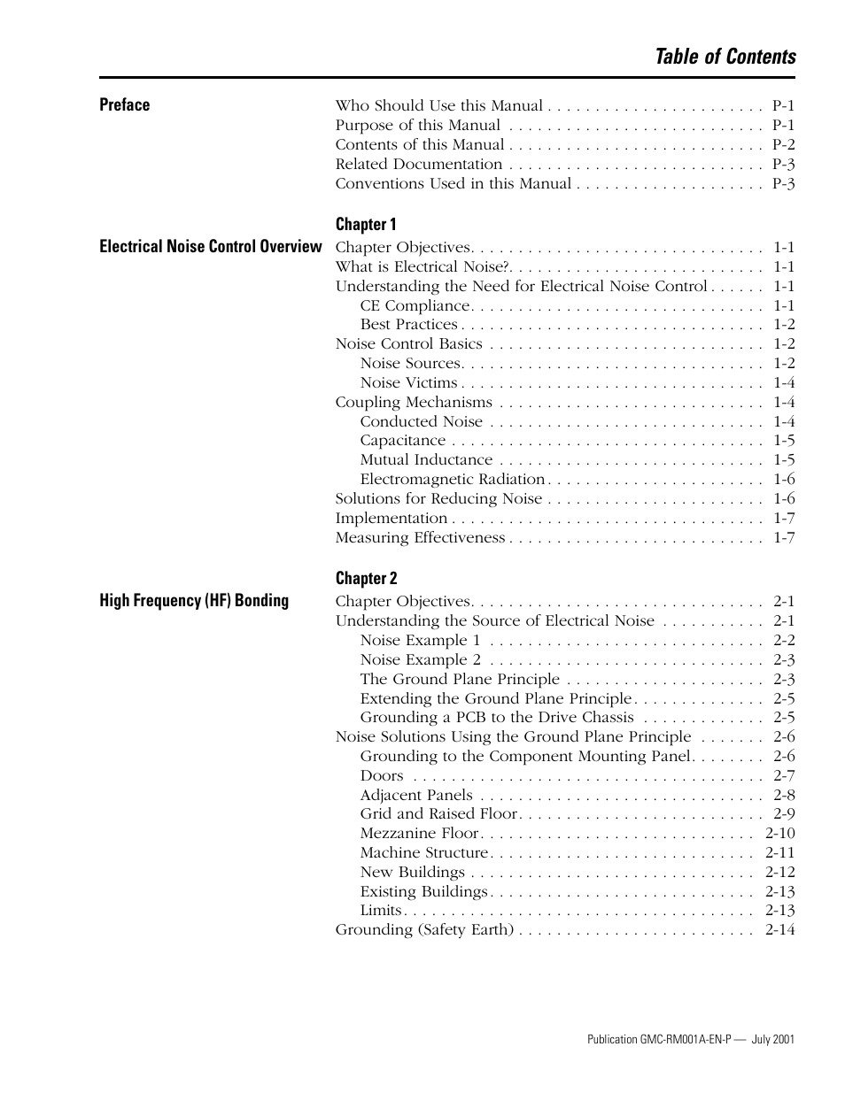 Rockwell Automation System Design for the Control of Electrical Noise User Manual | Page 3 / 127