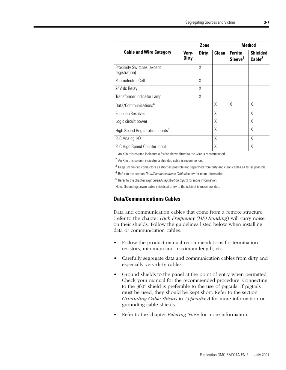 Data/communications cables | Rockwell Automation System Design for the Control of Electrical Noise User Manual | Page 39 / 127