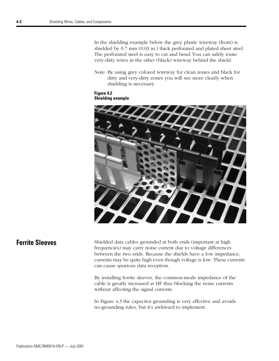 Ferrite sleeves, Ferrite sleeves -2 | Rockwell Automation System Design for the Control of Electrical Noise User Manual | Page 42 / 127