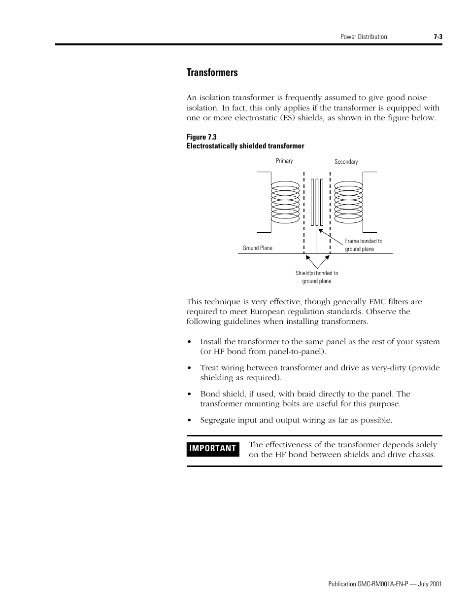 Transformers, Transformers -3 | Rockwell Automation System Design for the Control of Electrical Noise User Manual | Page 61 / 127