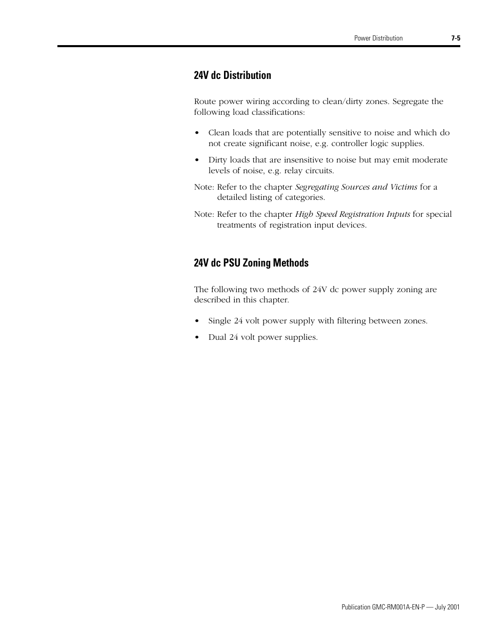 24v dc distribution, 24v dc psu zoning methods | Rockwell Automation System Design for the Control of Electrical Noise User Manual | Page 63 / 127